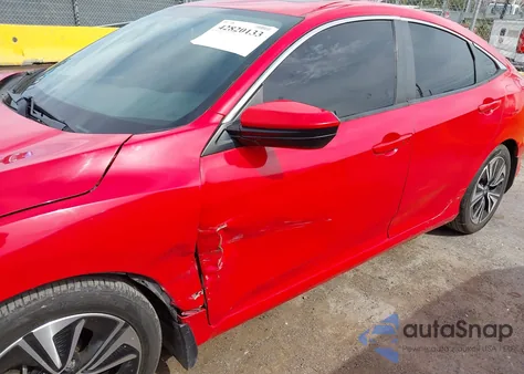 2017 Honda Civic Ex-L из США, поврежденный, VIN 2HGFC1F71HH640075